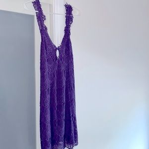 Free people crochet dress